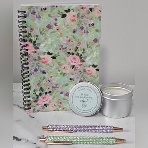 Petals & Positivity 4-Piece Bundle ("Be You The World Will Adjust")